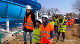 A Gardaland un cantiere di barche con i mattoncini LEGO