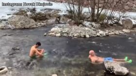 Novak Dkojovic, bagno gelato in un torrente dell’Alto Adige: “Sfido chiunque”