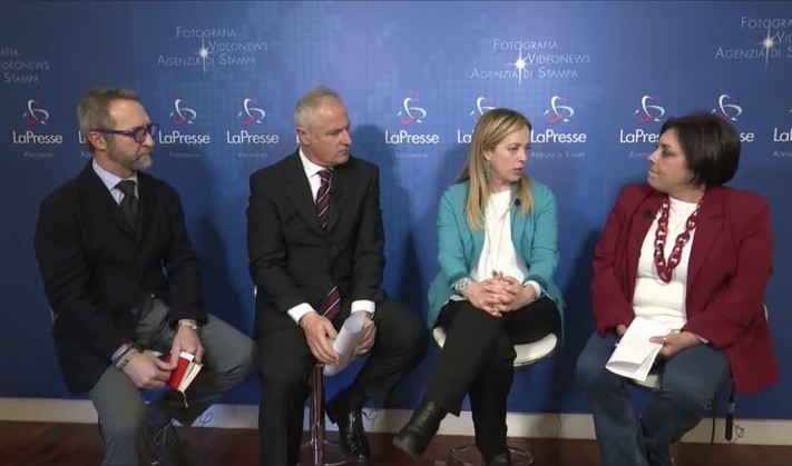 Giorgia Meloni ospite di PoliticaPresse: Su Regionali patto con Salvini per candidare i migliori. Opzione ‘Italexit’ non esiste