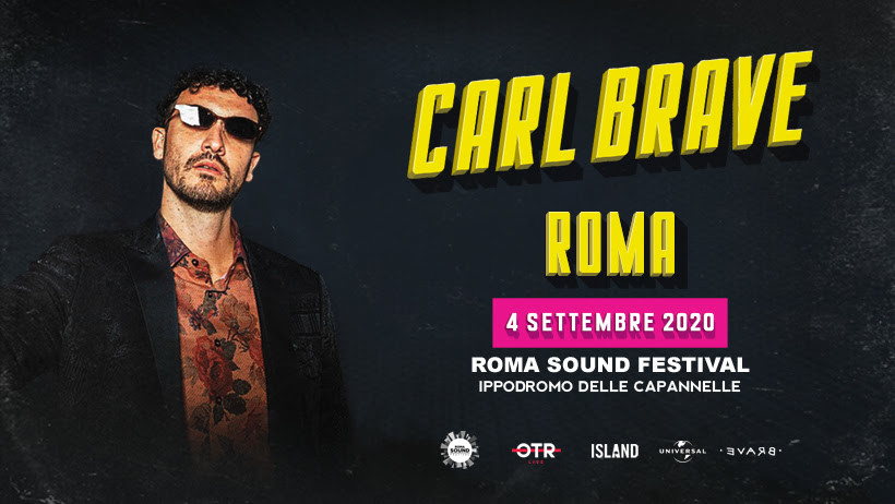 Roma Sound Festival, è Carl Brave il primo headliner