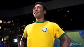 Brasile, la Federcalcio svela la statua dedicata a Pelé