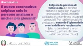 Il nuovo coronavirus colpisce solo le persone anziane o anche i più giovani?