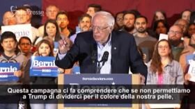 Bernie Sanders trionfa alle primarie dem in Nevada: “Non permettiamo a Trump di dividerci”