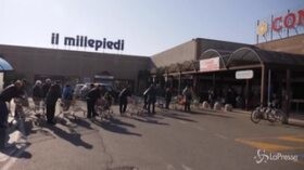 Coronavirus, l’assalto al supermercato nel Lodigiano