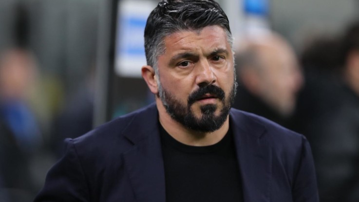 Champions: Napoli-Barca, Gattuso: Affrontiamo una grandissima squadra. Grazie Ancelotti