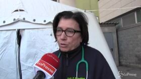 Coronavirus, a Napoli tende fuori dal Cardarelli. Il direttore del PS: “Una misura preventiva”