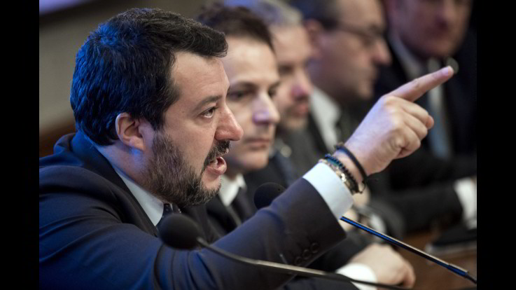 Salvini da Mattarella: Conte nel mirino e rilancio governissimo