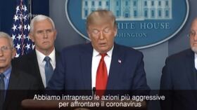Coronavirus, Trump: “Siamo pronti a qualunque circostanza, niente panico”