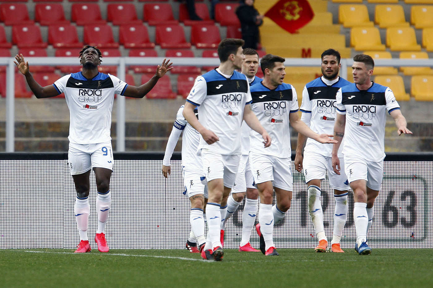 Serie A: Lecce-Atalanta 2-7, bergamaschi a valanga