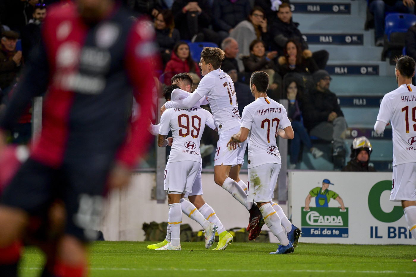 Serie A: Cagliari-Roma 3-4