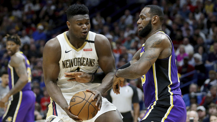 Nba: a LeBron il duello con Williamson, Antetokounmpo super