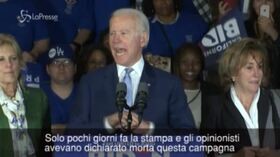 Super Tuesday, uragano Biden: “Ci davano per morti, siamo più vivi che mai”