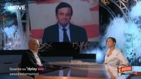 Calenda in collegamento con la Bignardi: “Mia moglie è immunodepressa, devo essere prudente”