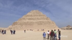 Egitto: riapre dopo 13 anni la piramide di Djoser