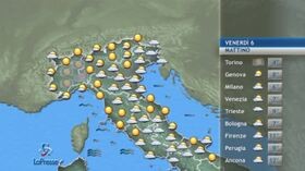 Meteo, le previsioni di venerdì 6 marzo