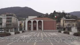 Bergamo, la provincia è spettrale: Speriamo Dio ci salvi