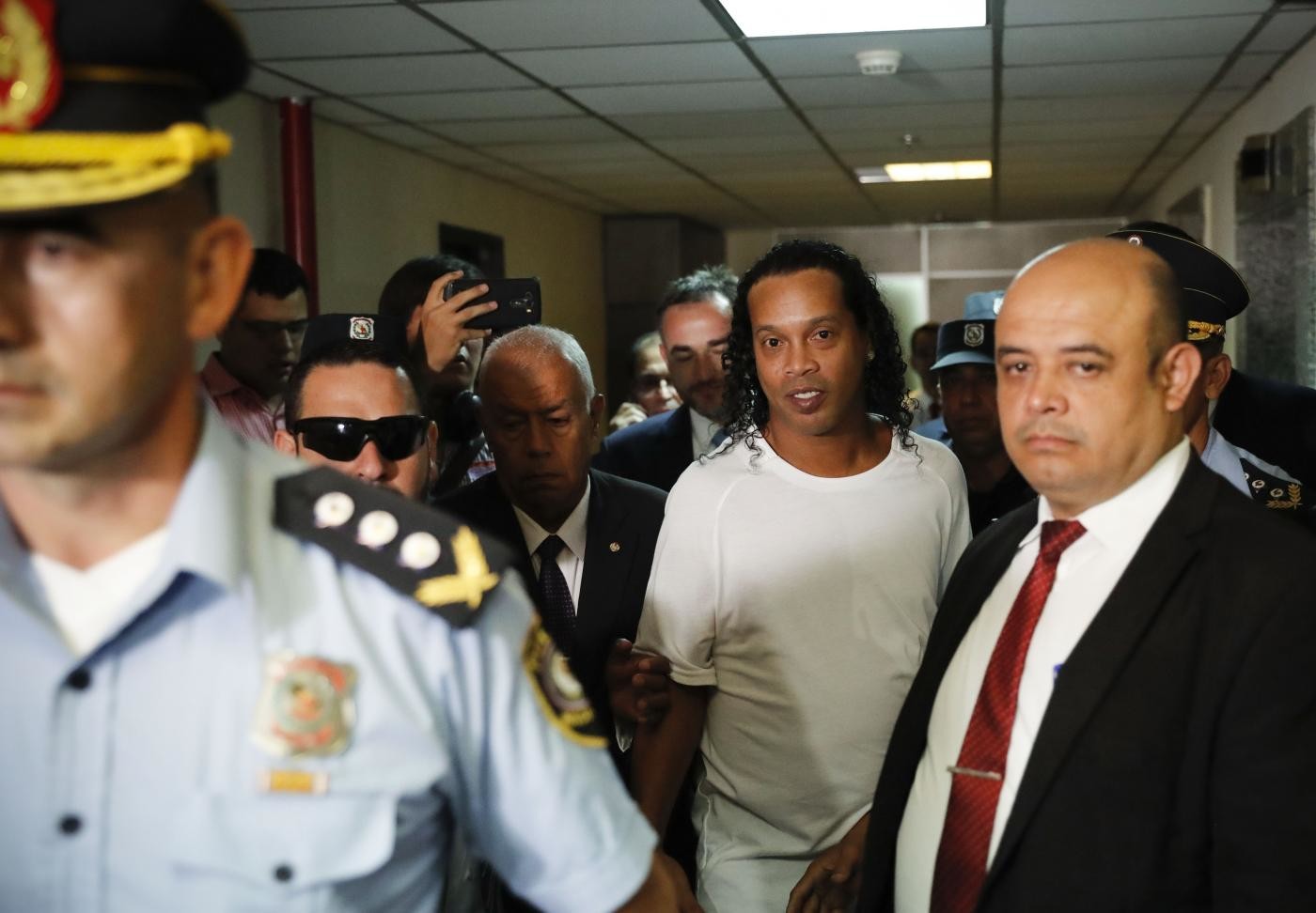 Ronaldinho arrestato di nuovo in Paraguay per passaporti falsi