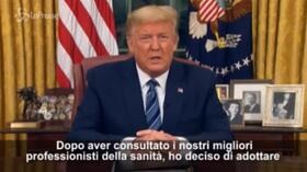 Coronavirus, Trump: “Stop voli dall’Europa per 30 giorni”