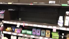 Coronavirus, supermercati svuotati a Los Angeles