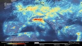 Italia bloccata dal coronavirus, cala l’inquinamento al Nord