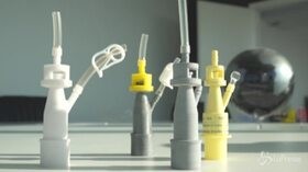 Coronavirus, all’ospedale di Chiari valvole per respiratori stampate in 3D