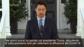 Coronavirus, Trudeau annuncia chiusura parziale dei confini con gli Stati Uniti