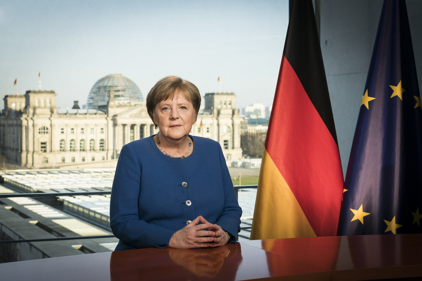 Coronavirus, Merkel: “Il Paese si trova davanti a una sfida come mai successo dalla Seconda Guerra Mondiale”