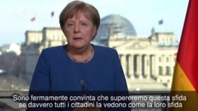 Coronavirus, Merkel: “Sfida più grande per il nostro Paese dalla Seconda Guerra Mondiale”