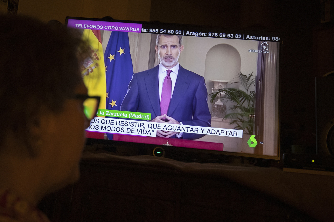 Coronavirus, Re Felipe parla alla nazione: E’ necessario resistere e resistere. Crescita esponenziale dei contagi nel paese iberico