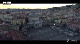 Coronavirus, Luca Zingaretti legge Ungaretti sulle immagini di una Napoli deserta