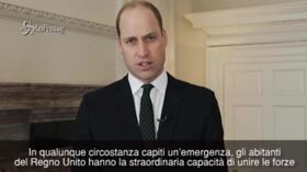 Coronavirus, il principe William invita i britannici all’unità