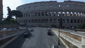 Coronavirus, il timelapse di una Roma deserta