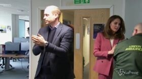 Coronavirus, William e Kate in visita agli operatori sanitari di Londra