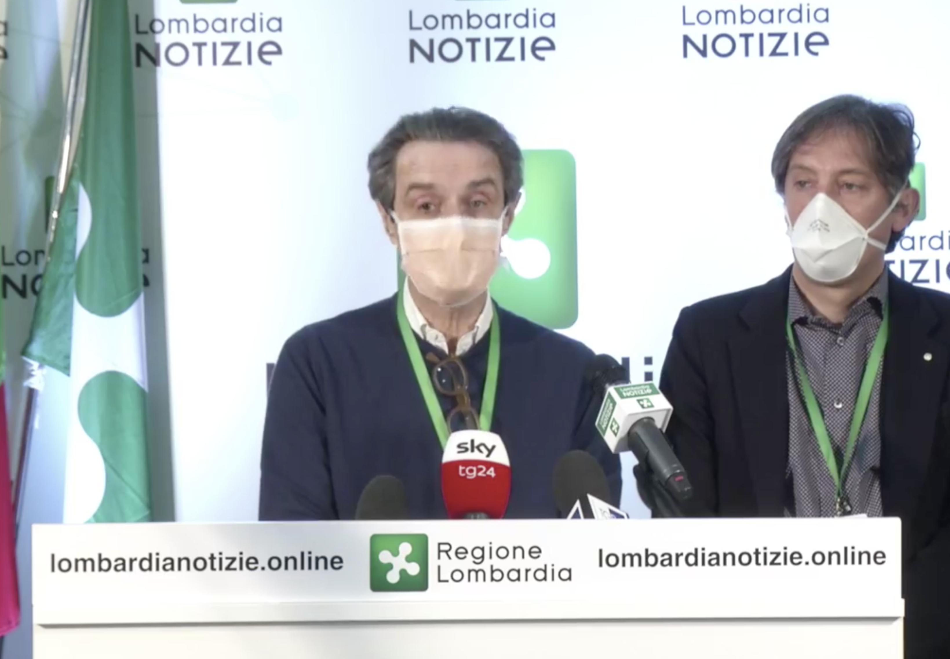 Lombardia vs Governo. Fontana: non voglio la guerra