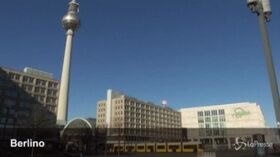 Coronavirus, strade deserte a Berlino e Francoforte