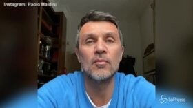 Coronavirus, Paolo Maldini in videomessaggio: Io e mio figlio stiamo bene