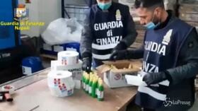 Coronavirus, Napoli: sequestrata fabbrica di igienizzante per mani