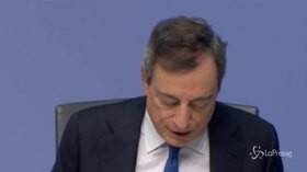 Coronavirus, Draghi: “La priorità è difendere il lavoro”