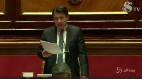 Coronavirus, Conte in Senato: “Intenso confronto con opposizioni per decreto aprile”