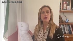 Coronavirus, Meloni: “Da subito 1000 euro a chiunque ne faccia richiesta”