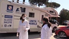 Coronavirus, Napoli: tamponi a domicilio con unità mobili dell’Asl