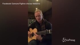 Coronavirus, il messaggio di Sting: “Mi mancate, so che l’Italia soffre”