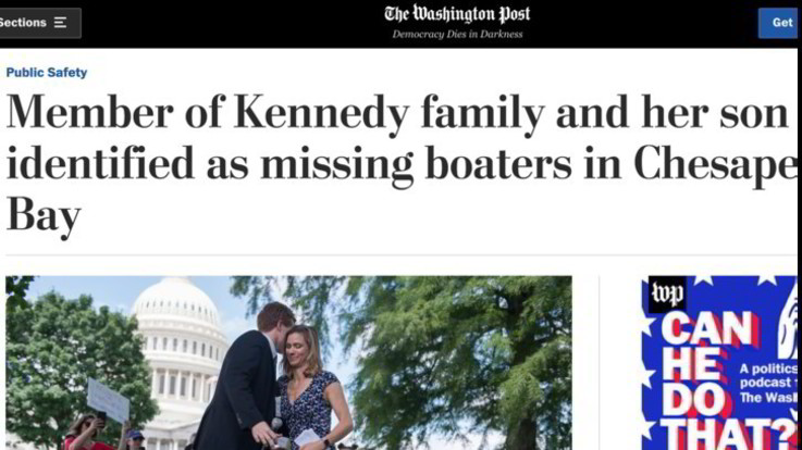Usa, scomparsa la nipote di Bob Kennedy: sospese le ricerche di Maeve Kennedy Townsend McKean