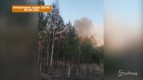 Ucraina, incendio nella foresta vicino Chernobyl: sale il livello di radiazioni