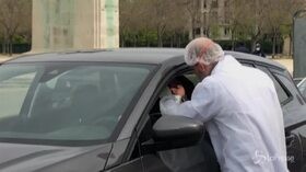 Coronavirus, Francia: test rapidi dall’auto