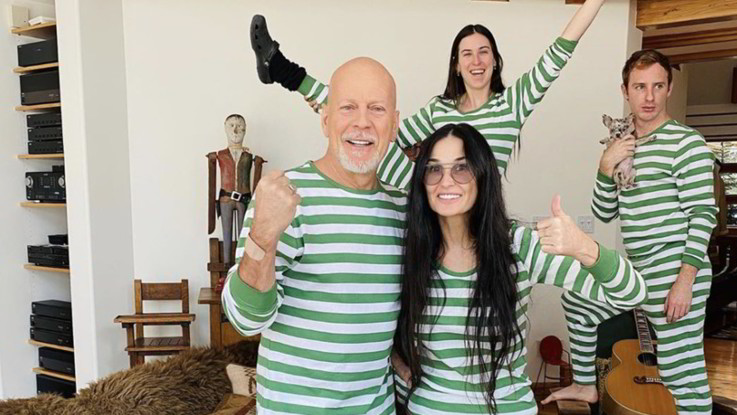 Coronavirus, Demi Moore 'carcerata' insieme all'ex marito Bruce Willis e famiglia