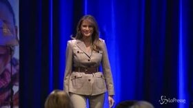 Melania Trump chiama Laura Mattarella