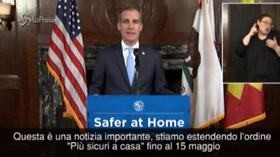 Coronavirus, Los Angeles prolunga il lockdown fino al 15 maggio