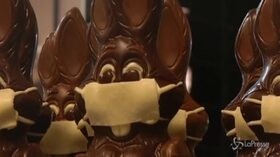 Pasqua, in Belgio uova di cioccolato speciali per il coronavirus