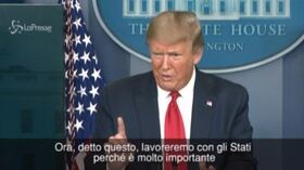 Coronavirus, Trump: “La decisione di riaprire il Paese spetta al presidente degli Stati Uniti”